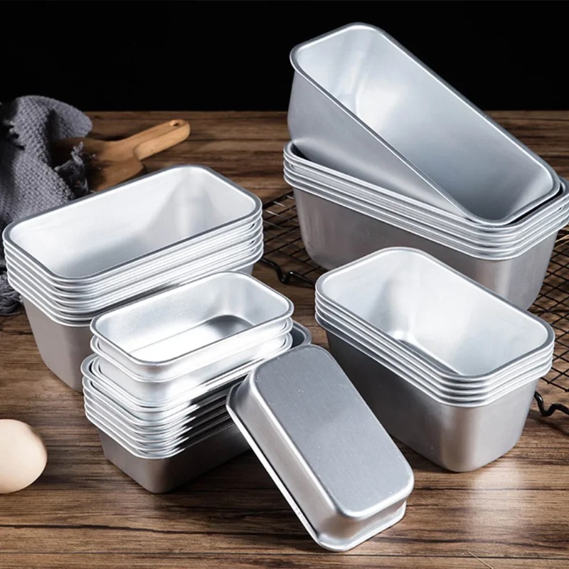 Tray Mold Rectangle - 5 حجم الألومنيوم رغيف عموم مستطيل