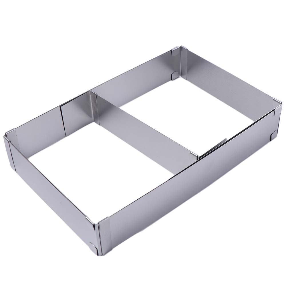 Tray Mold Rectangle - الفولاذ المقاوم للصدأ قابل للتعديل موس