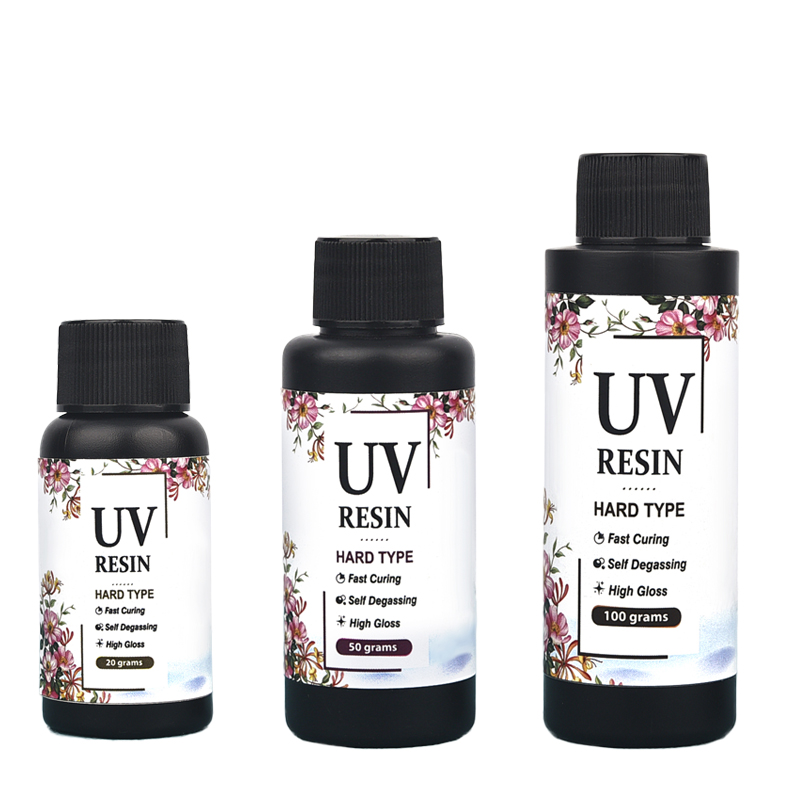 Resin Art Uv Light - 20 جرام/50 جرام/100 جرام كريستال الراتنج