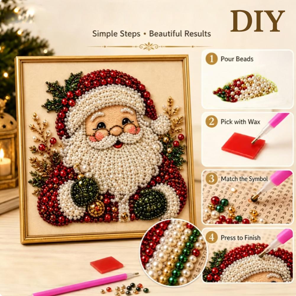 طقم فني لتطريز اللؤلؤ على شكل  - مراجعة Resin Art And Craft وسعره