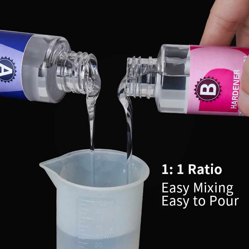 مجموعة راتنج إيبوكسي شفاف كريس - مراجعة Resin Art Ratio وسعره