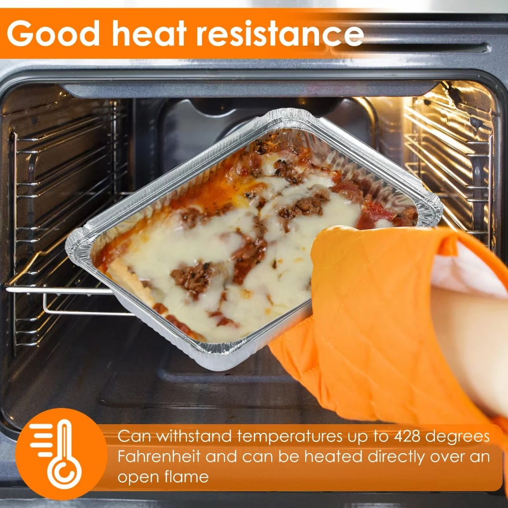 10 قطعة جديد مع الأغطية الألوم - مراجعة Tray Mold Rectangle وسعره