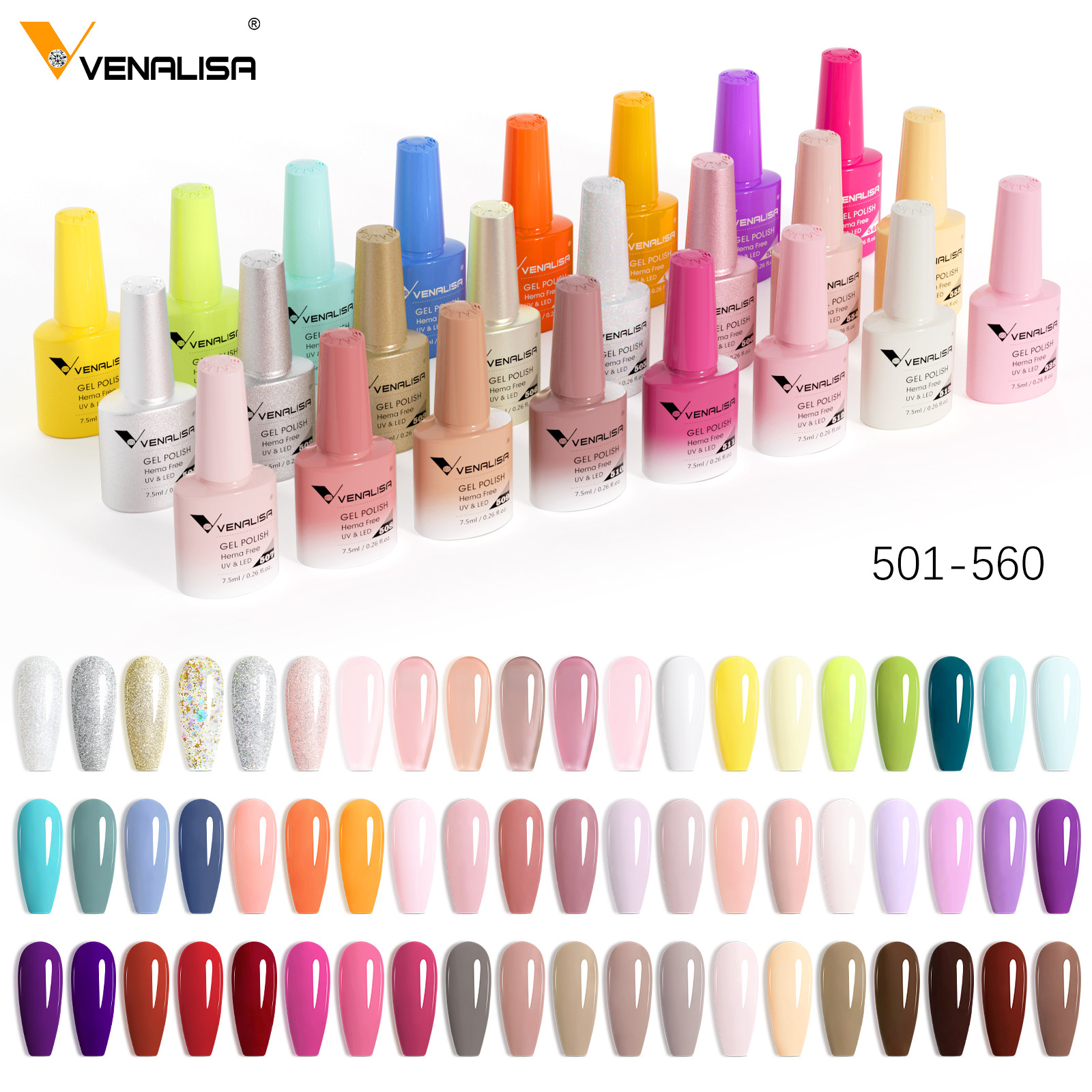طلاء جل فاخر من VENALISA VIP5  - مراجعة Resin Art Uv Light وسعره