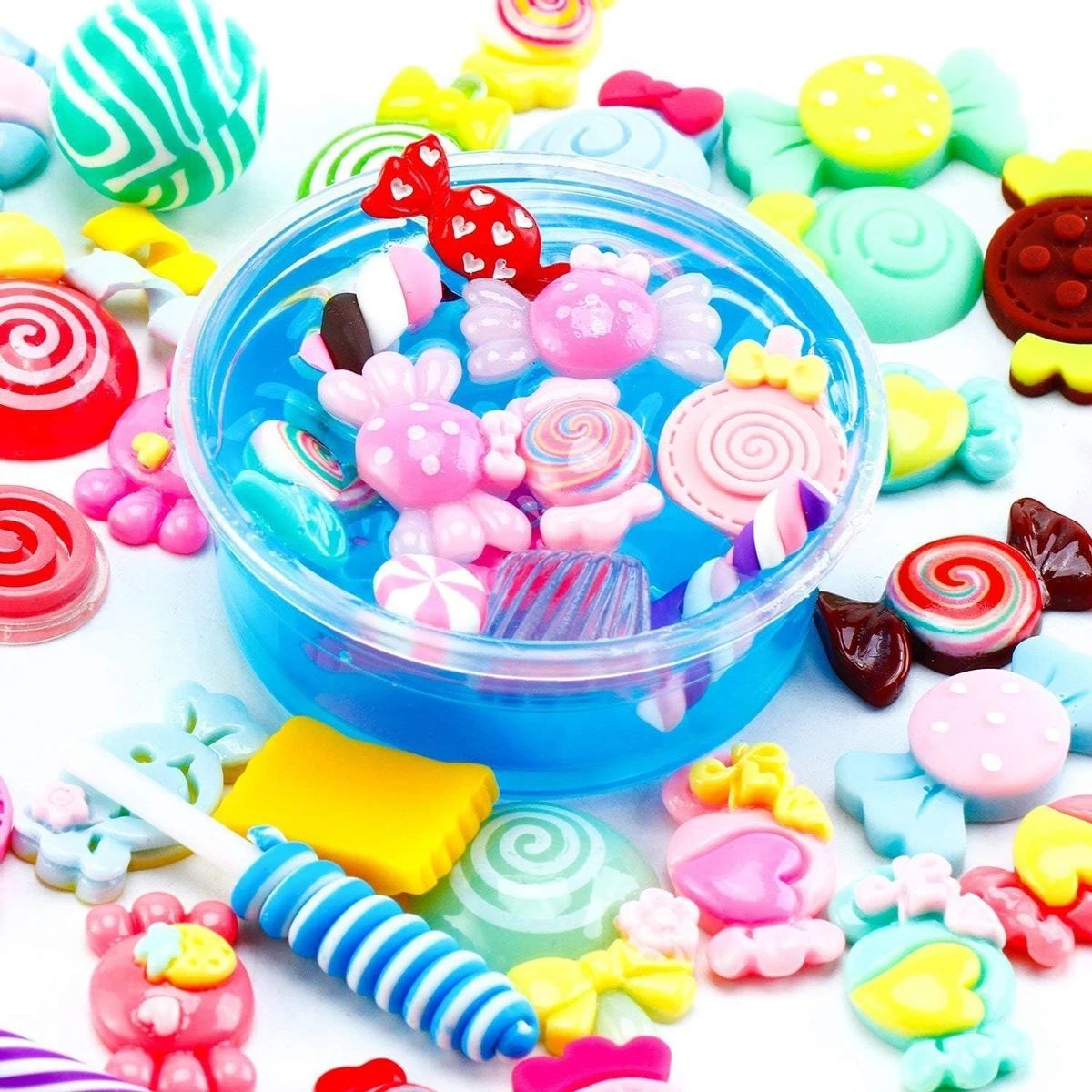 30 قطعة حلوى عشوائية الوحل الس - مراجعة Resin Art And Craft وسعره
