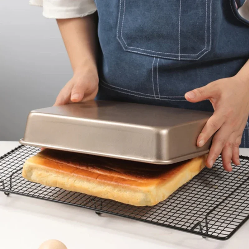 مستطيل الكربون الصلب كعكة صيني - مراجعة Tray Mold Rectangle وسعره